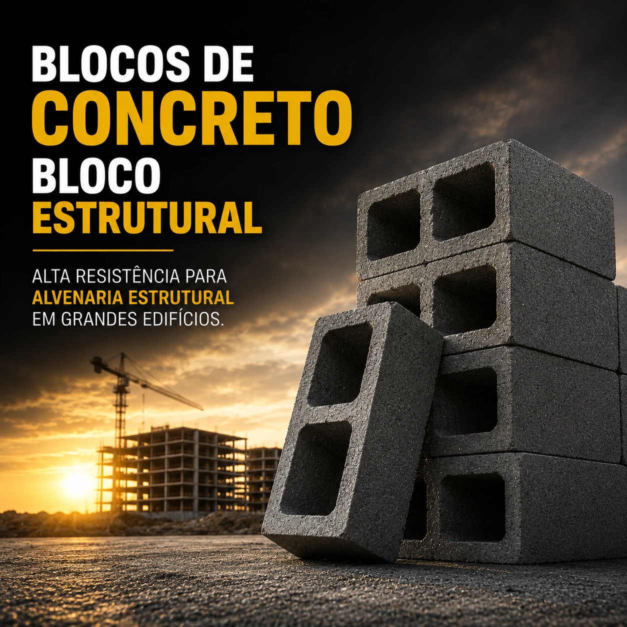 Artefatos de concreto para infraestrutura
